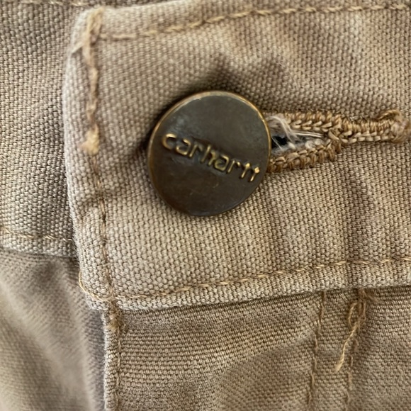 Carhartt Tan Cargo Pants 36x32 - Picture 3 of 5
